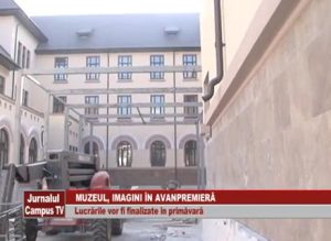 IATĂ ÎN AVANPREMIERĂ IMAGINI DIN MUZEUL JUDEŢEAN BUZĂU. LA EXTERIOR LUCRĂRILE SUNT TERMINATE, LA INTERIOR TERMENUL LIMITĂ E 15 FEBRUARIE