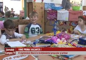 VINE PRIMA VACANŢĂ! O SĂPTĂMÂNĂ LIBERĂ ÎN ÎNVĂŢĂMÂNTUL PREŞCOLAR ŞI PRIMAR. IATĂ CE ÎŞI PROPUN MICUŢII PENTRU VACANŢĂ