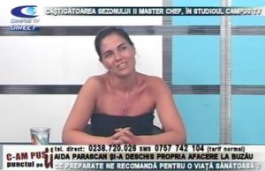 AIDA PARASCAN ŞI-A DESCHIS PROPRIA AFACERE LA BUZĂU