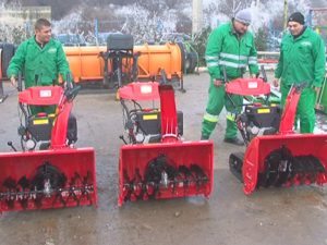 UTILAJE NOI PENTRU ZĂPADĂ. PIETONII VOR PUTEA CIRCULA ÎN SIGURANŢĂ 