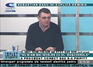 SEBASTIAN RADU EXPLICĂ DEMISIA: "NU M-AM MAI ÎNŢELES CU DOMNUL BOŞCODEALĂ"