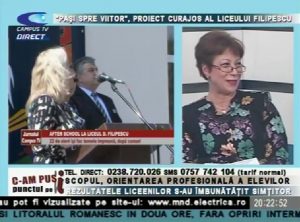 "PAŞI SPRE VIITOR", PROIECT CURAJOS AL LICEULUI FILIPESCU