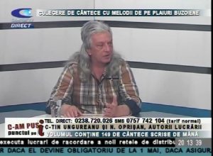 CULEGERE DE CÂNTECE CU MELODII DE PE PLAIURI BUZOIENE