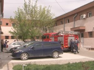INCENDIU LA CASA DE PENSII 
