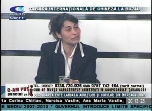 TABĂRĂ INTERNAŢIONALĂ DE CHINEZĂ, LA BUZĂU