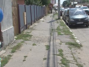 CEL MAI PROST TROTUAR DIN ORAŞ. NUMAI PIETON SĂ NU FII, PE STRADA TRANSILVANIEI