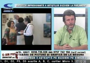 EXPOZIŢIE IMPRESIONANTĂ A ARTIŞTILOR PLASTICI BUZOIENI, LA PARLAMENT