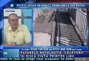 PROBLEMELE DIN BUZĂU, SESIZATE LA CAMPUS TV