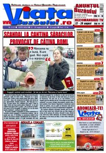 VIAŢA BUZĂULUI APARE SÂMBĂTĂ. 20 DE PAGINI CU INFORMAŢII DE INTERES LOCAL