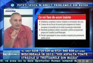 PROBLEMELE DIN BUZĂU, SESIZATE LA CAMPUS TV
