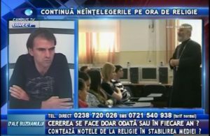 CONTINUĂ NEÎNŢELEGERILE PE ORA DE RELIGIE