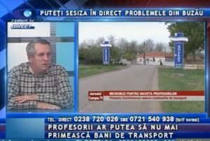 PROBLEMELE DIN BUZĂU, SESIZATE LA CAMPUS TV