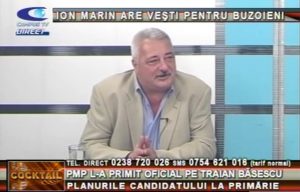 ION MARIN ARE VEŞTI PENTRU BUZOIENI