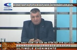 CONSTANTIN POPA, ÎN STUDIOUL CAMPUS TV