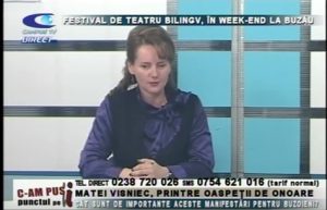 FESTIVAL DE TEATRU BILINGV, ÎN WEEKEND, LA BUZĂU