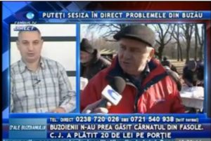 PROBLEMELE DIN BUZĂU, SESIZATE LA CAMPUS TV