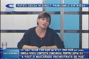 IONELA VOICU CONTESTĂ CONCURSUL PENTRU ŞEFIA ISJ BUZĂU