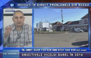PROBLEMELE DIN BUZĂU, SESIZATE LA CAMPUS TV