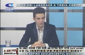 LA 16 ANI, LANSEAZĂ A TREIA CARTE