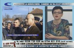 PROTESTE LA MĂRĂCINENI. OAMENII AU BLOCAT DRUMUL