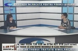 PERIOADĂ ÎNCĂRCATĂ PENTRU PĂRINŢI ŞI ELEVI