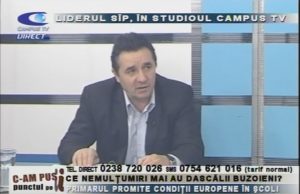 LIDERUL SIP, ÎN STUDIOUL CAMPUS TV