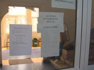 CARANTINĂ PENTRU SPITALELE DIN BUZĂU. UNELE SECŢII NU SE VIZITEAZĂ DELOC, ALTELE - DUPĂ PROGRAM