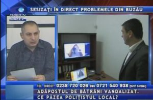 PROBLEMELE DIN BUZĂU, SESIZATE LA CAMPUS TV