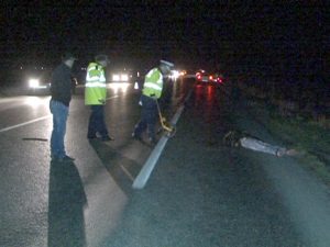 PIETON ACCIDENTAT MORTAL LA MIHĂILEŞTI. CONCOMITENT S-A PRODUS UN ACCIDENT ŞI ÎN MUNICIPIUL BUZĂU