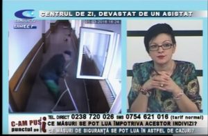 CENTRUL DE ZI, DEVASTAT DE UN ASISTAT