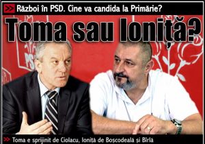 CINE VA FI CANDIDATUL PSD LA PRIMĂRIE? CONCUREAZĂ CONSTANTIN TOMA, VICTOR IONIŢĂ ŞI SORIN LAZĂR