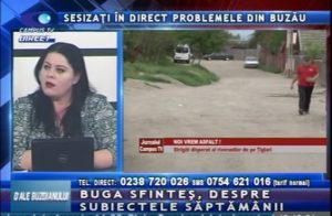 PROBLEMELE DIN BUZĂU, SESIZATE LA CAMPUS TV