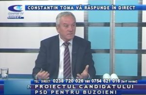 CONSTANTIN TOMA, ÎN STUDIOUL CAMPUS TV