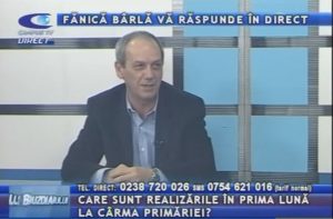 FĂNICĂ BÂRLĂ, ÎN STUDIOUL CAMPUS TV