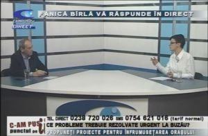 FĂNICĂ BÂRLĂ, ÎN STUDIOUL CAMPUS TV