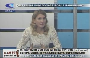 "ÎMPREUNĂ VOM ÎNVINGE BOALA PARKINSON"