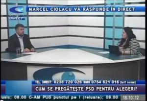 MARCEL CIOLACU, ÎN STUDIOUL CAMPUS TV