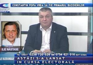 CONSTANTIN POPA VREA SĂ FIE PRIMARUL BUZOIENILOR