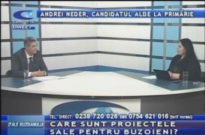 ANDREI NEDER, CANDIDATUL ALDE LA PRIMĂRIE