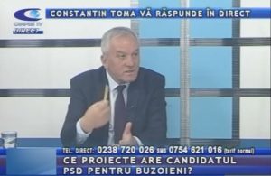 CONSTANTIN TOMA, ÎN STUDIOUL CAMPUS TV