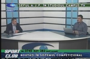 ŞEFUL AJF, ÎN STUDIOUL CAMPUS TV