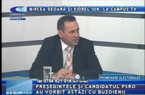 MIRCEA GEOANA ŞI VIOREL ION, LA CAMPUS TV
