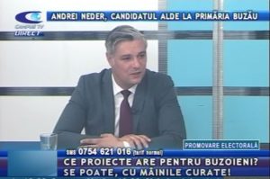 ANDREI NEDER, CANDIDATUL ALDE LA PRIMĂRIA BUZĂU