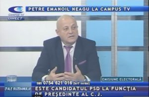 PETRE EMANOIL NEAGU, LA CAMPUS TV