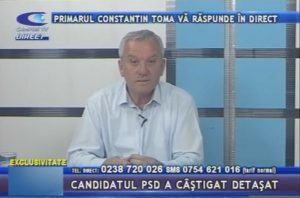 PRIMARUL CONSTANTIN TOMA, ÎN STUDIOUL CAMPUS TV