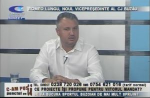 ROMEO LUNGU, NOUL VICEPREŞEDINTE AL CJ BUZĂU
