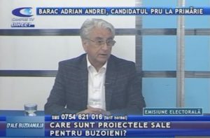 BARAC ADRIAN ANDREI, CANDIDATUL PRU LA PRIMĂRIA BUZĂU