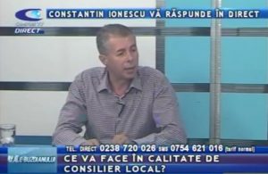 CONSTANTIN IONESCU, ÎN STUDIOUL CAMPUS TV