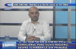 CONSILIERUL PSRO SILVIU ROŞIORU, DESPRE SCHIMBĂRILE DIN PRIMĂRIE
