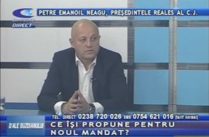 PETRE EMANOIL NEAGU, PREŞEDINTELE REALES AL CJ